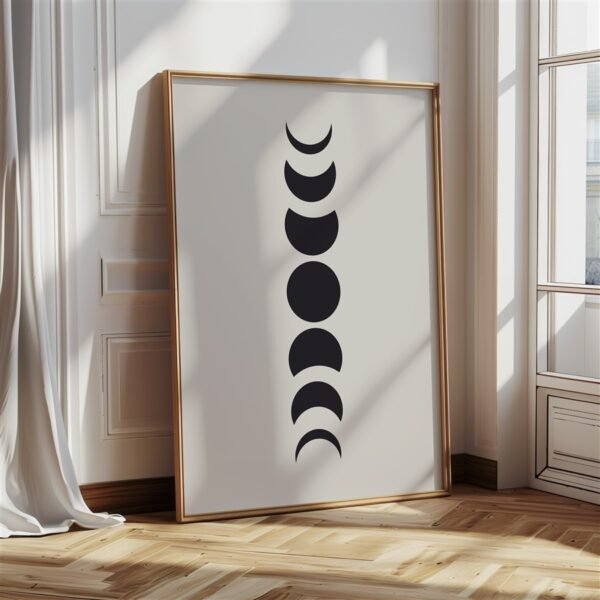 Moon Phases Print