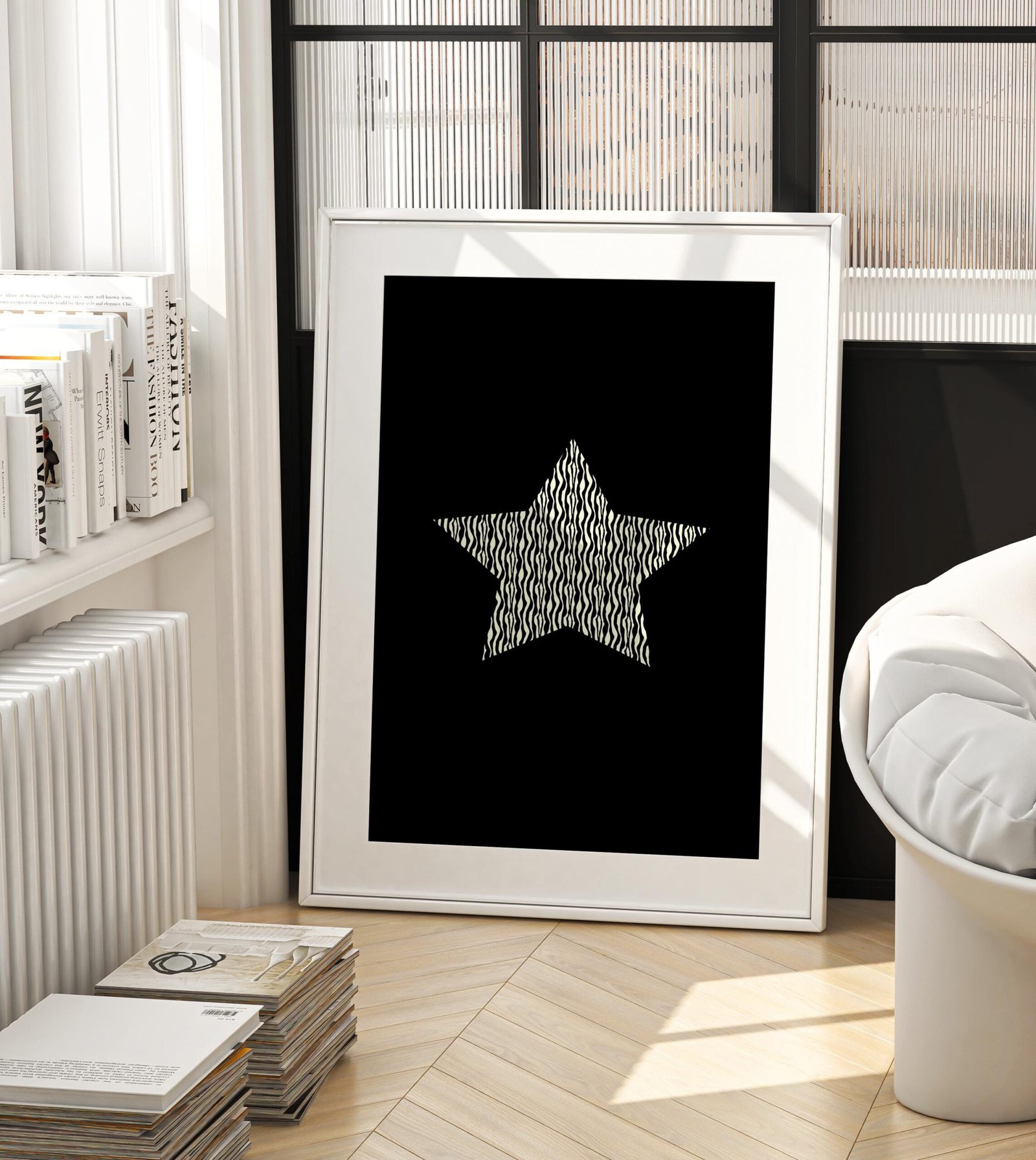 Animal Print Star
