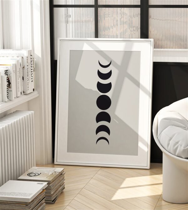 Moon Phases Print